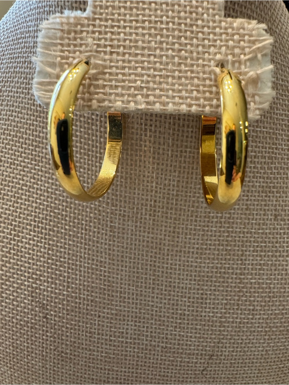 Classic Gold Hoop Earrings